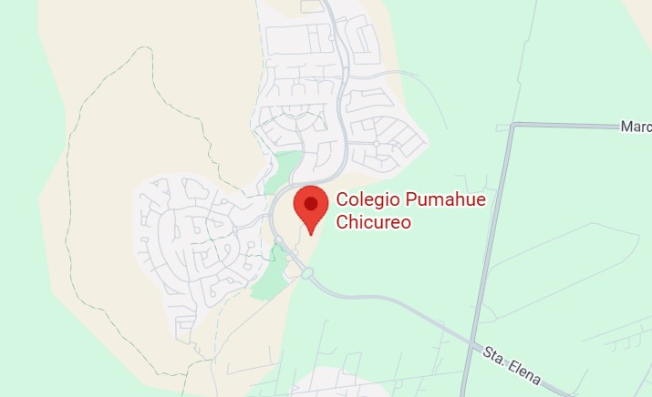Mapa Colegio Pumahue Chicureo